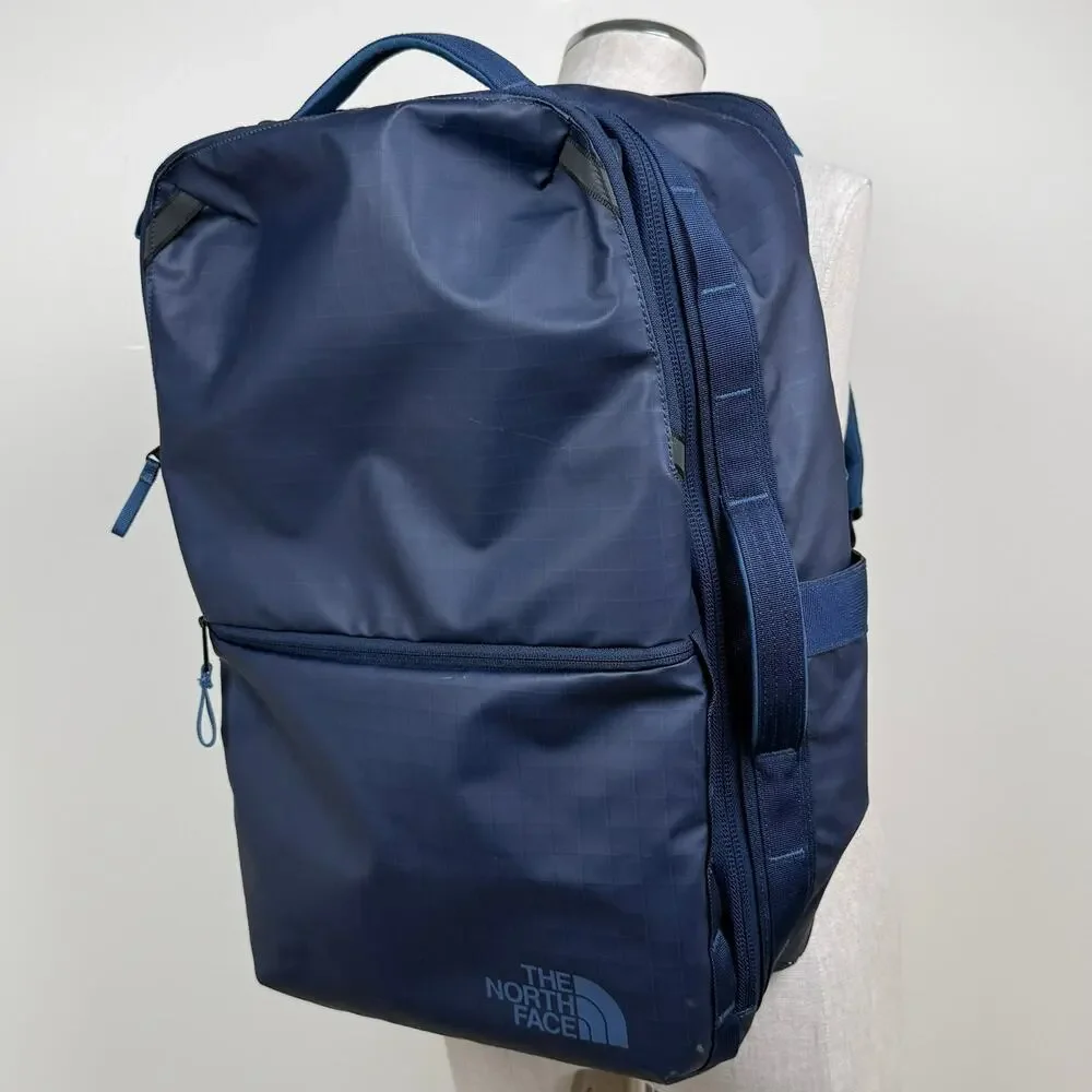 The North Face Backpack Navy Blue Laptop Travel School Commuter Techwear